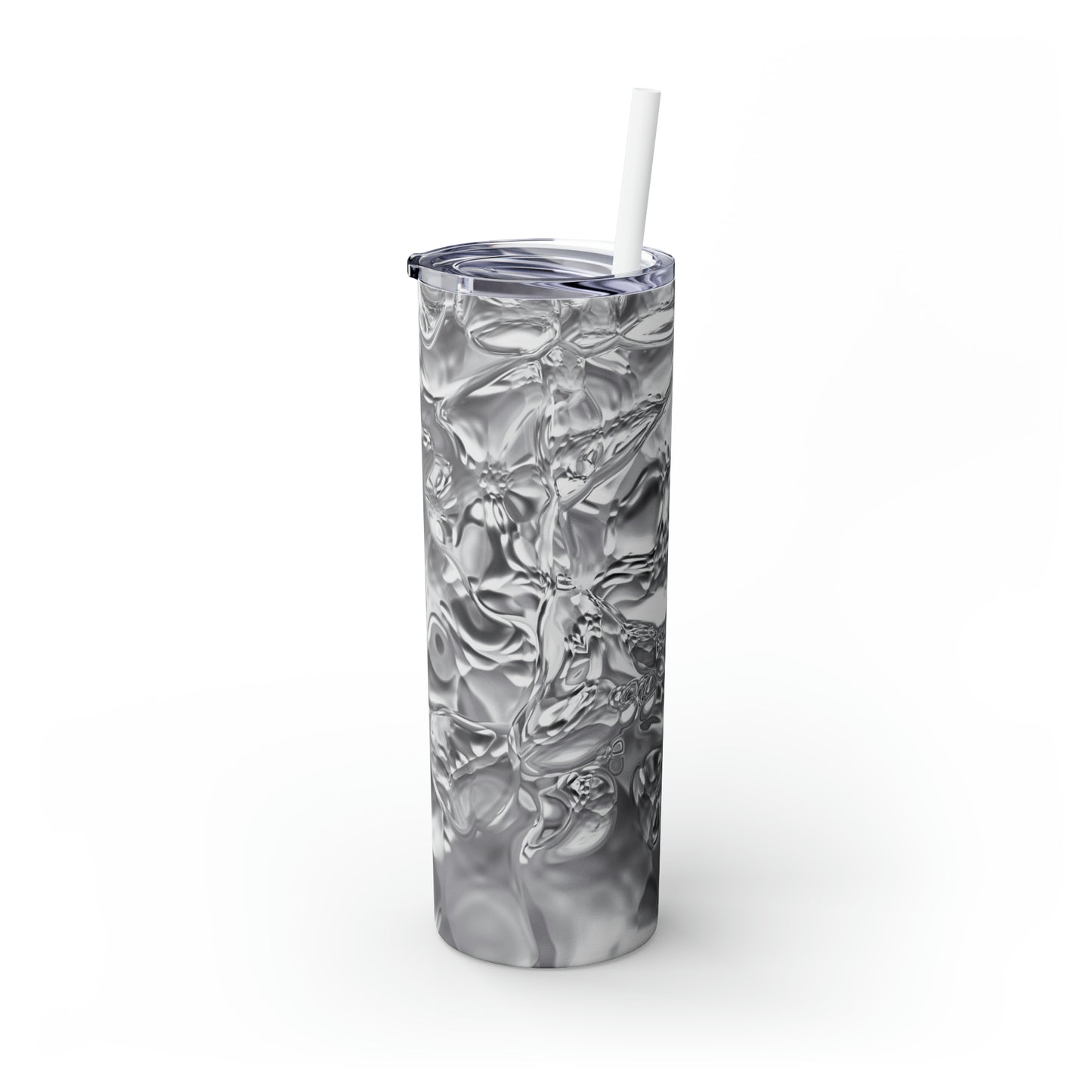 Métallique - Inovax Maars® Skinny Tumbler avec paille 20oz