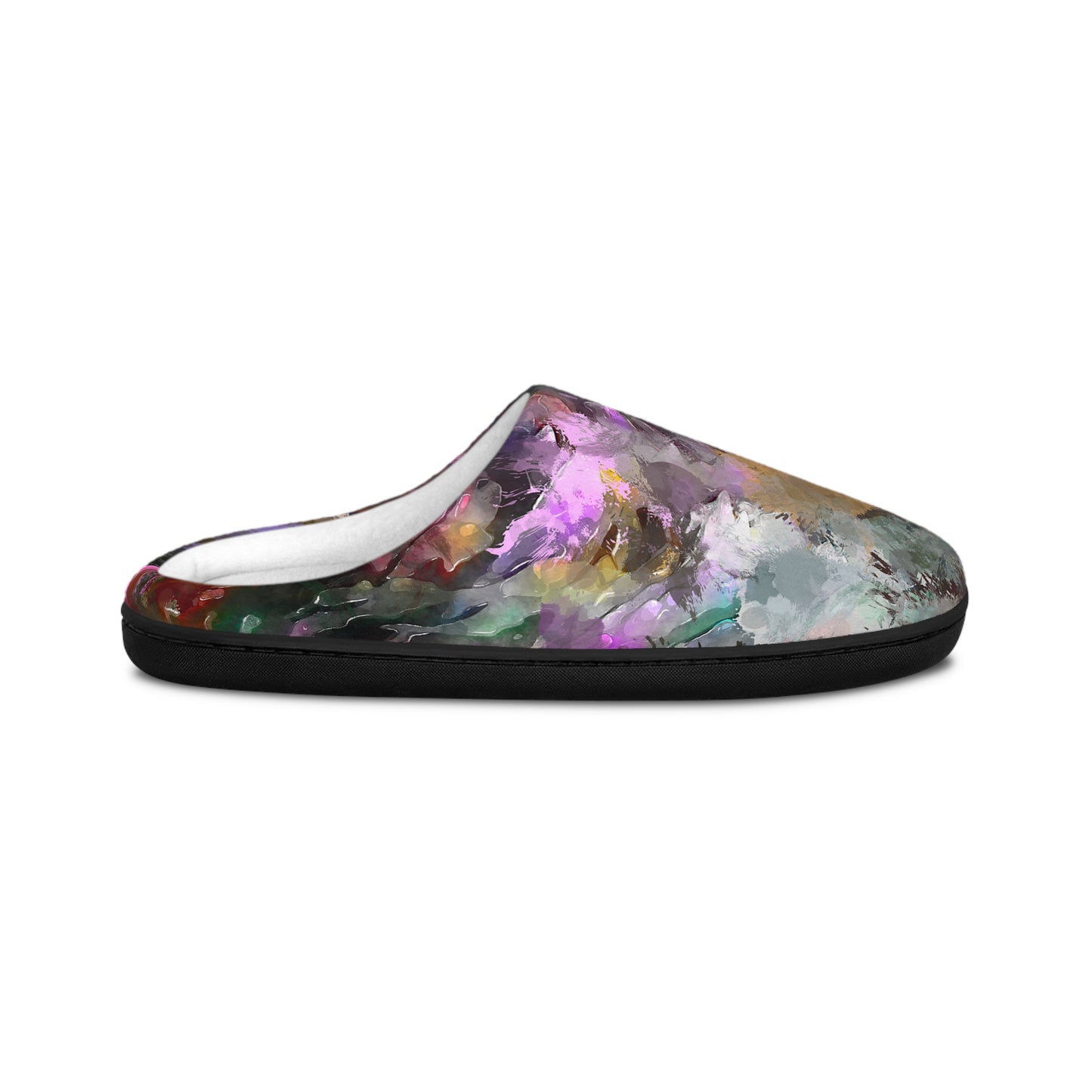 Purple Painting - Inovax Women's Indoor Slippers