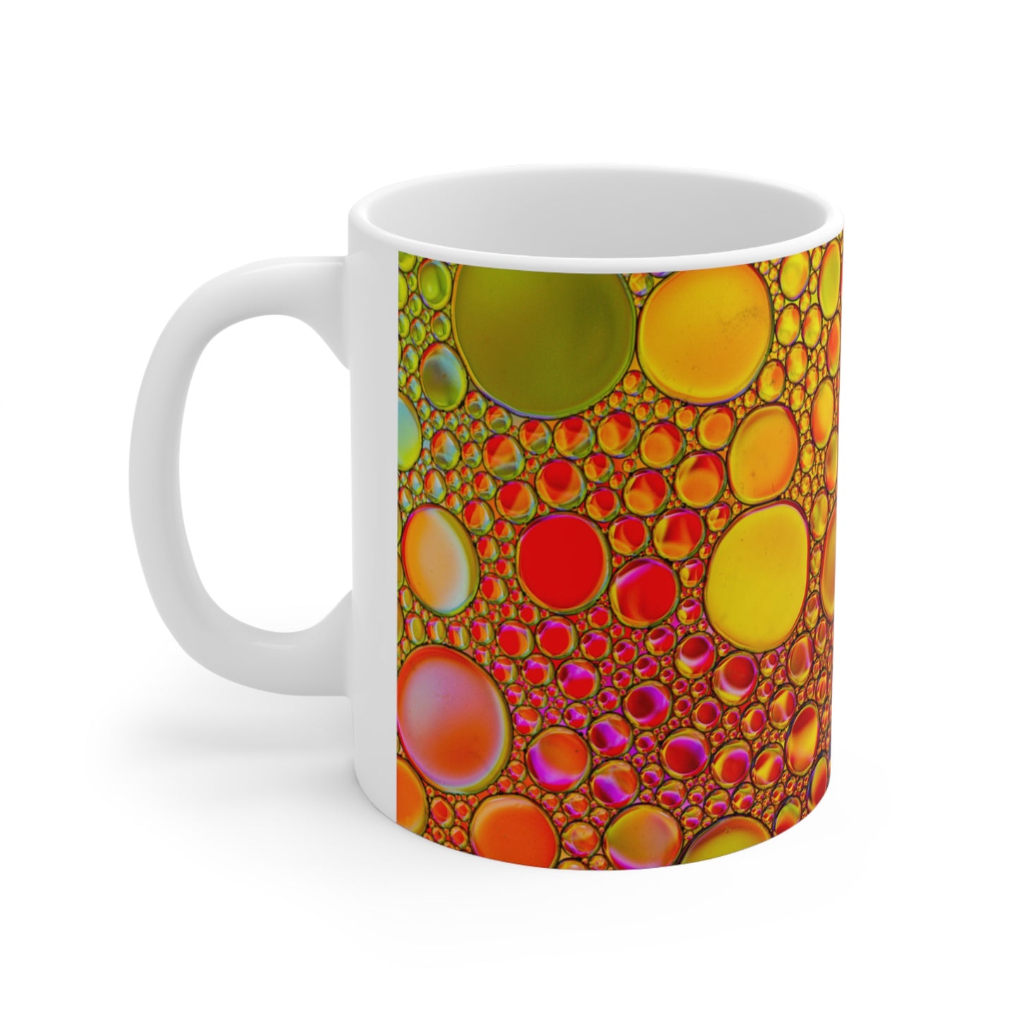 Couleurs scintillantes - Tasse en céramique Inovax 11oz