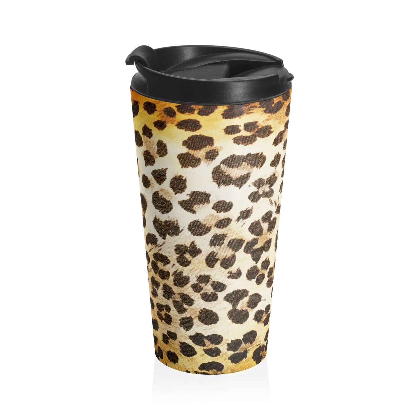 Cheetah - Inovax Stainless Steel Travel Mug