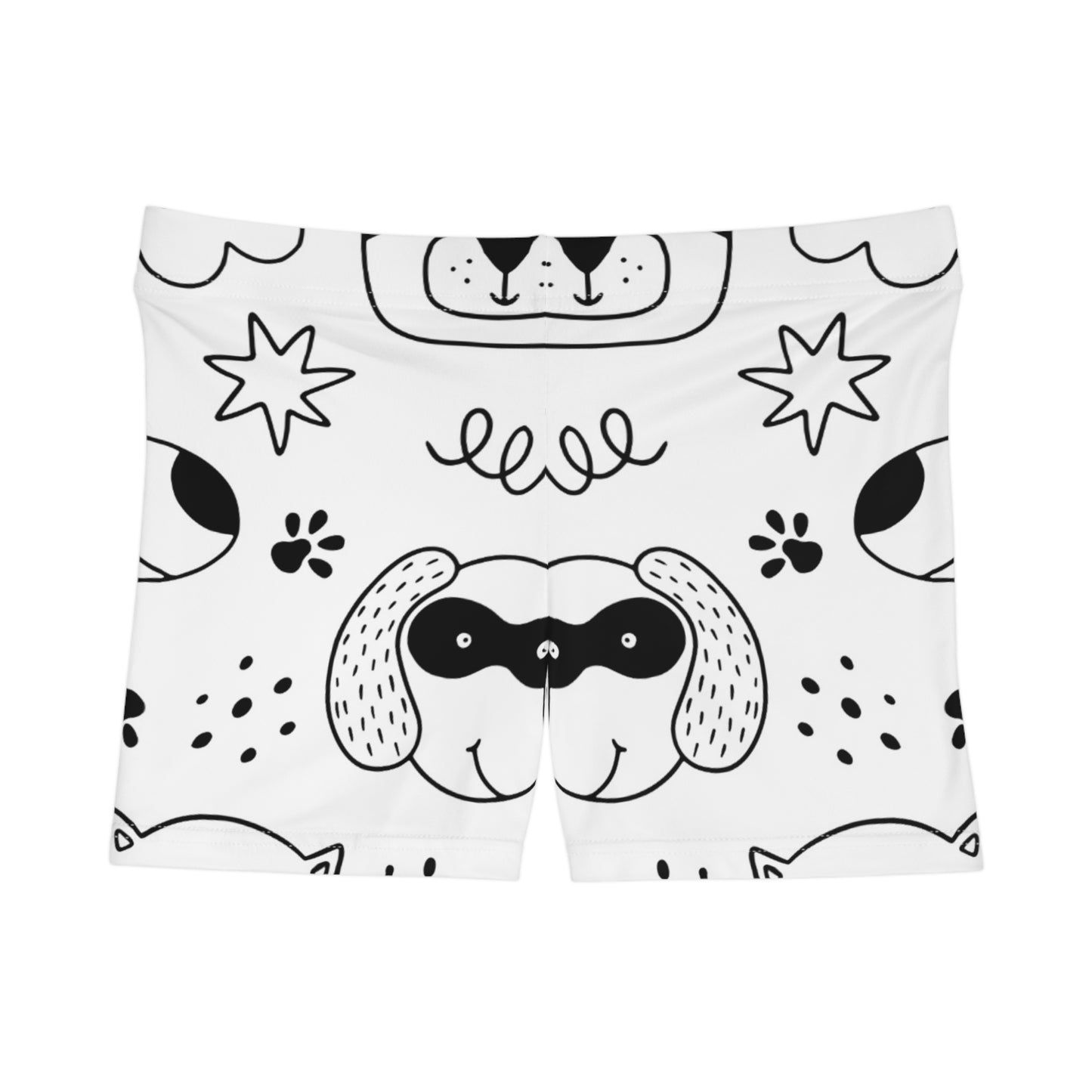 Doodle Dogs &amp; Cats - Pantalones cortos para mujer Inovax