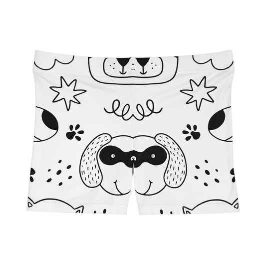 Doodle Dogs &amp; Cats - Pantalones cortos para mujer Inovax