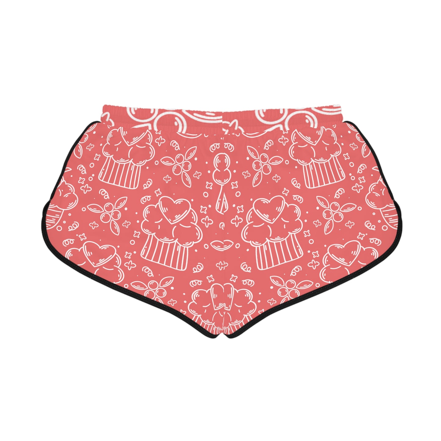 Doodle Pancake - Pantalones cortos relajados para mujer Inovax