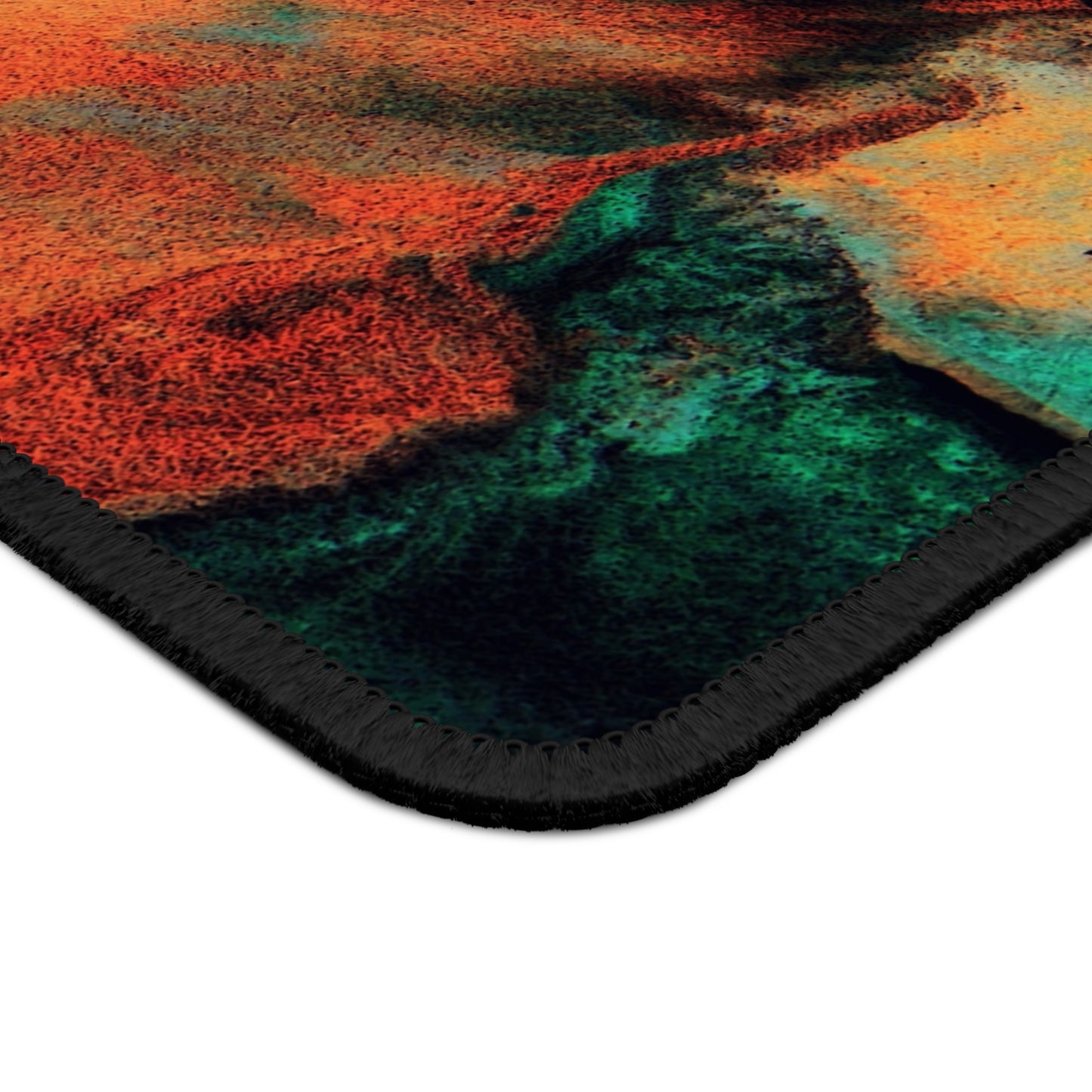 Couleur orange - Tapis de souris de jeu Inovax