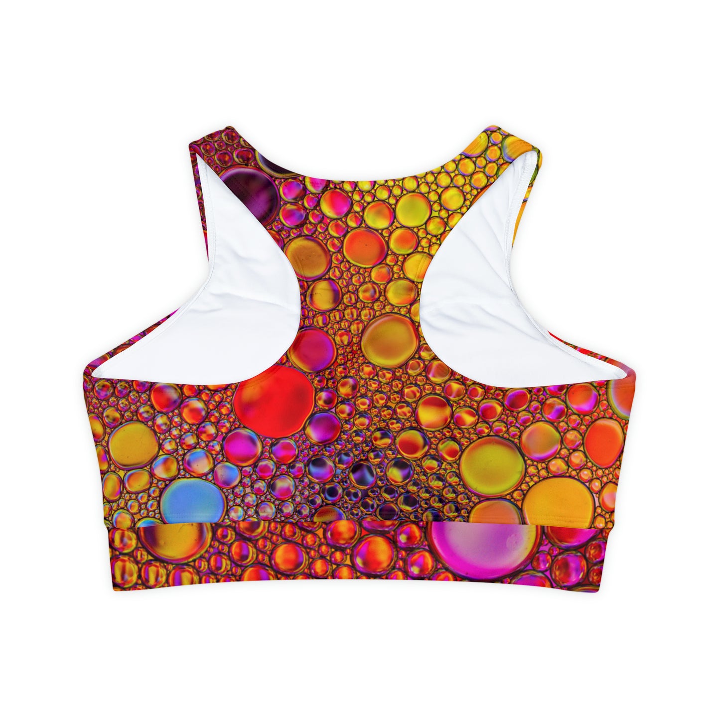 Couleurs scintillantes - Soutien-gorge de sport rembourré Inovax