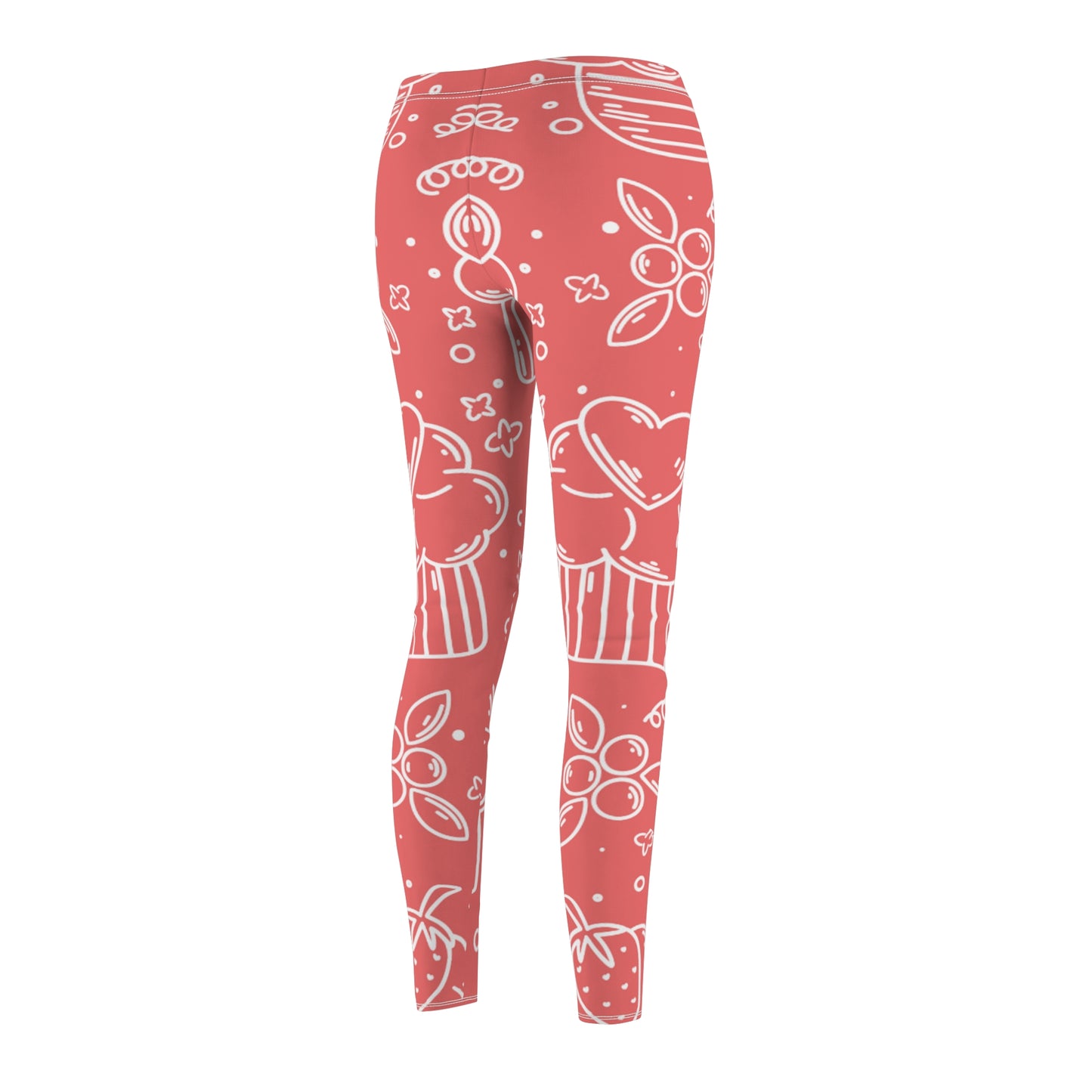 Doodle Pancake - Leggings casuales de corte y costura para mujer Inovax