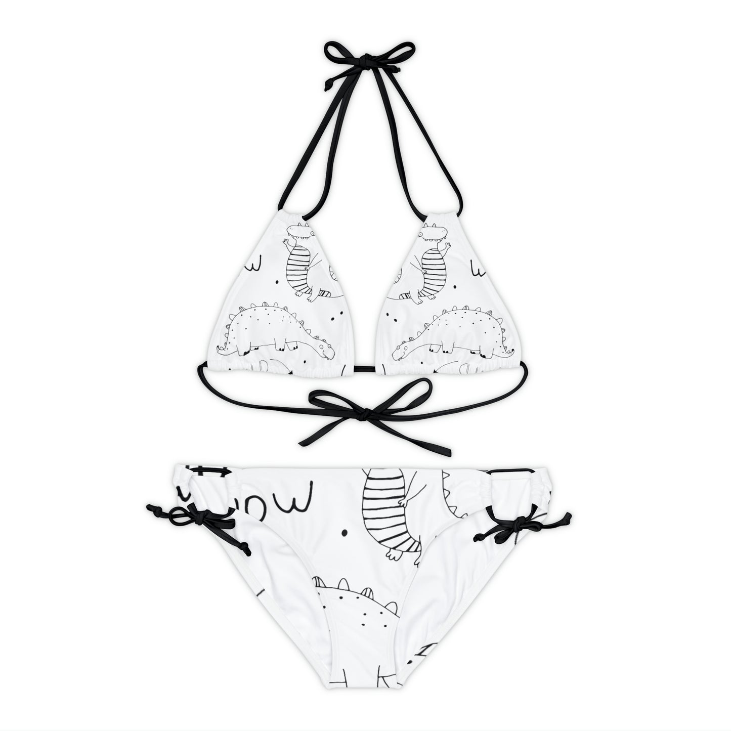 Doodle Dinosours - Inovax Strappy Bikini Set