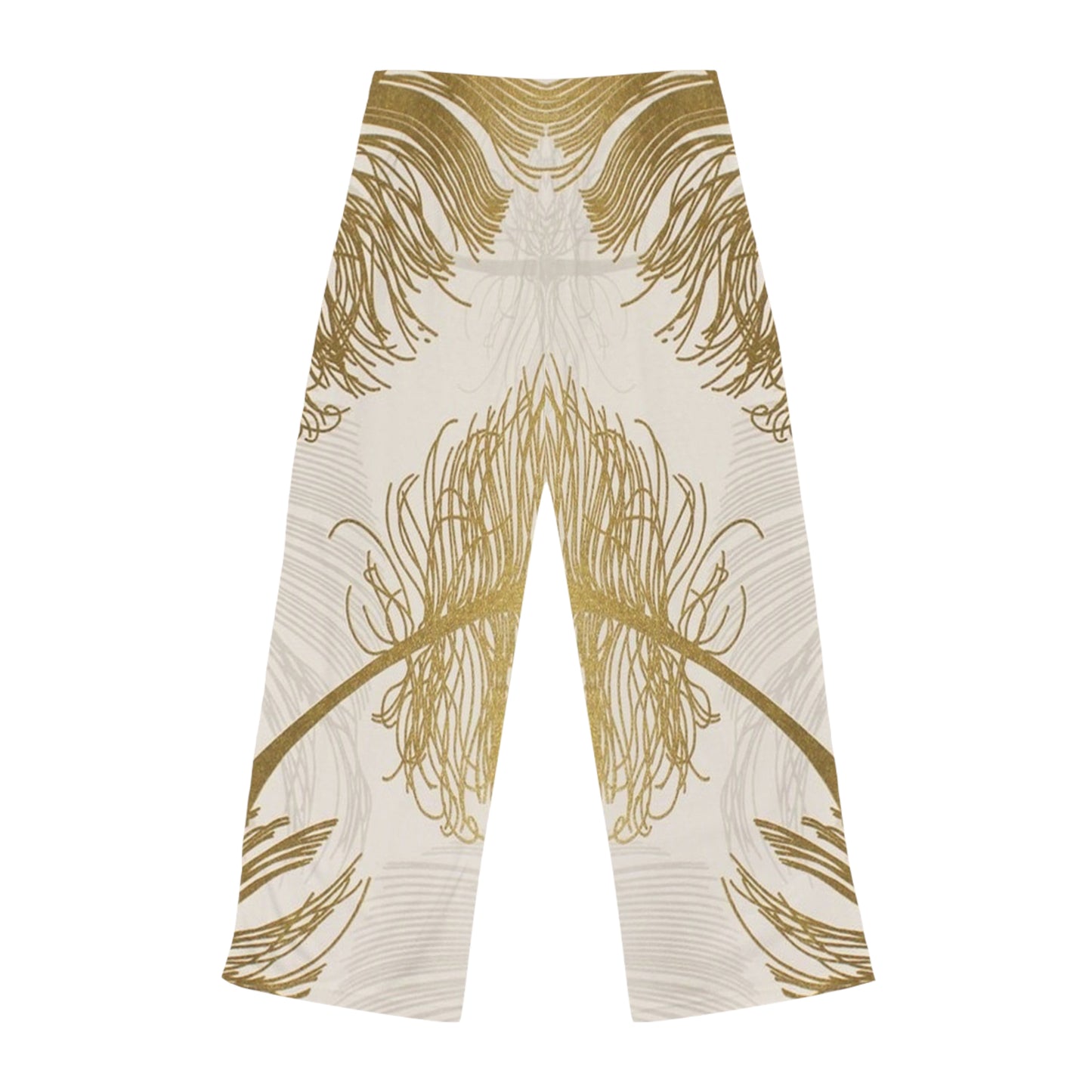 Golden Feathers - Inovax Women's Pajama Pants