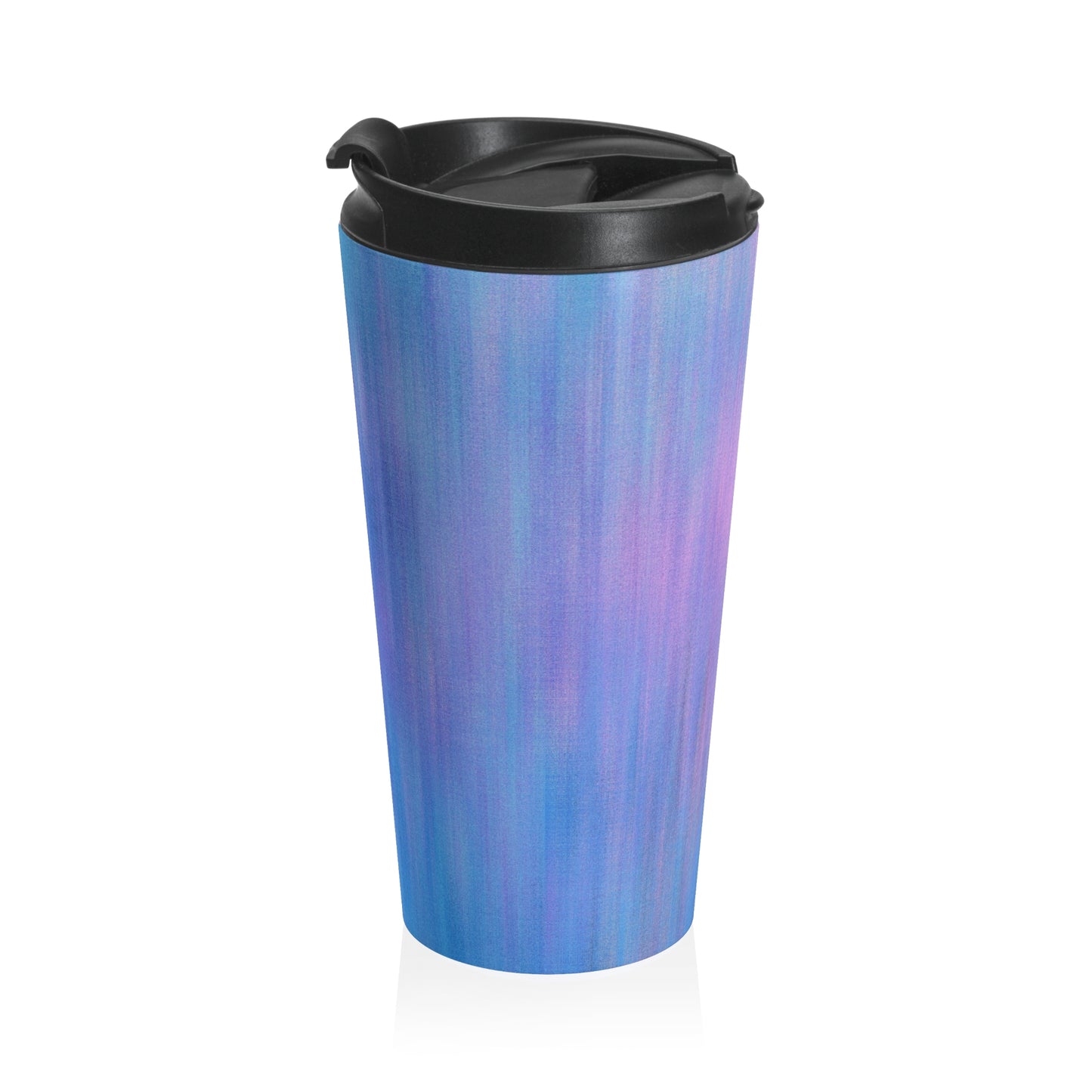 Blue & Purple Metalic - Inovax Stainless Steel Travel Mug