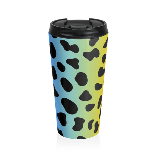 Colorful Jaguar - Inovax Stainless Steel Travel Mug