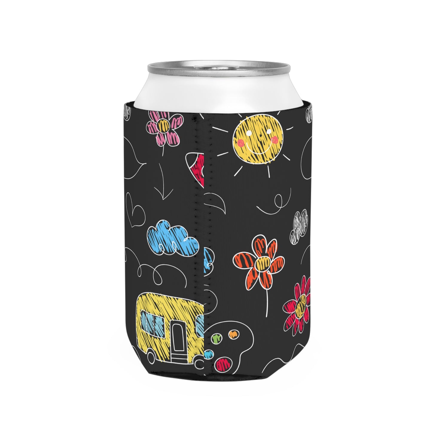 Kids Doodle Playground - Inovax Can Cooler Sleeve