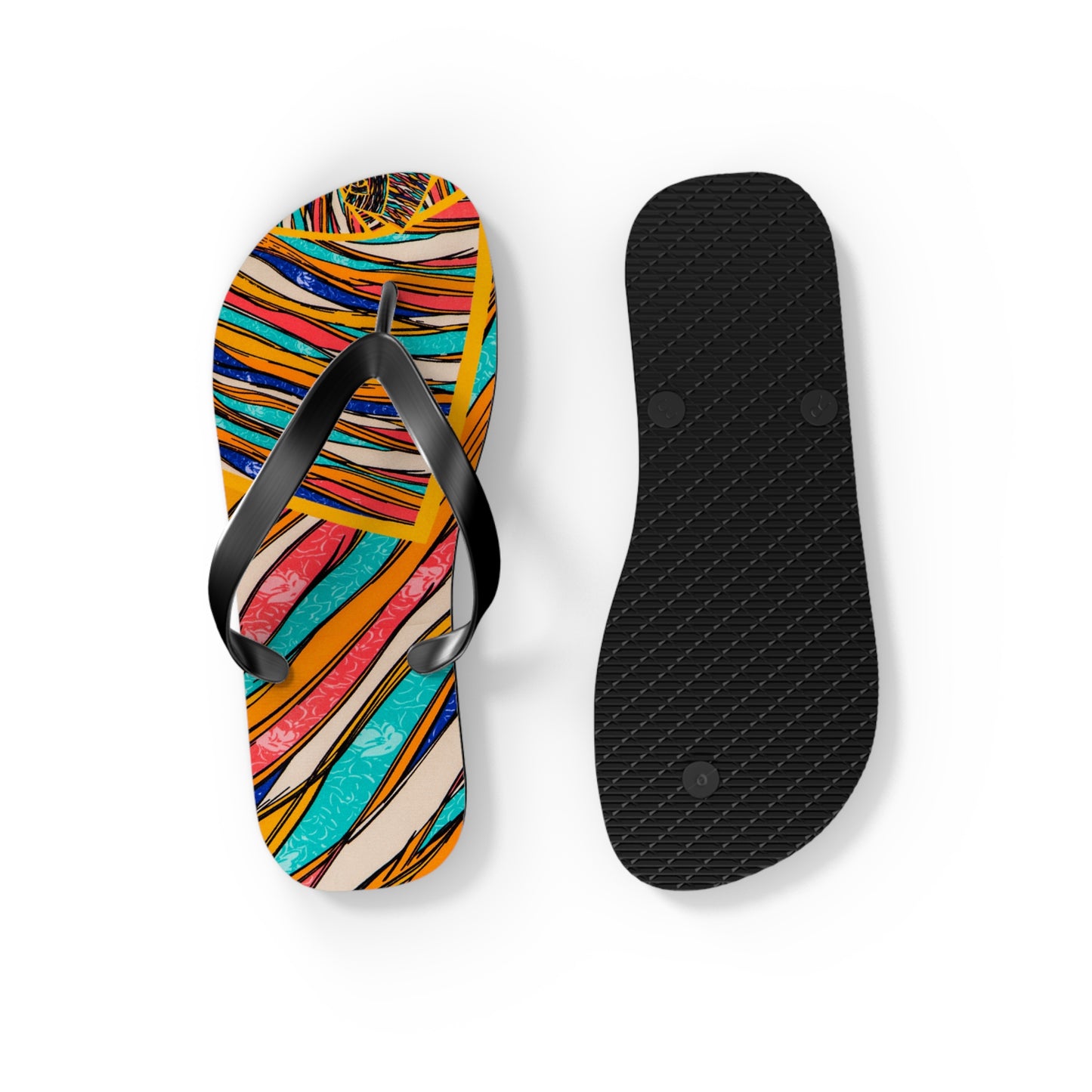 Color Brushstroke - Inovax Flip Flops