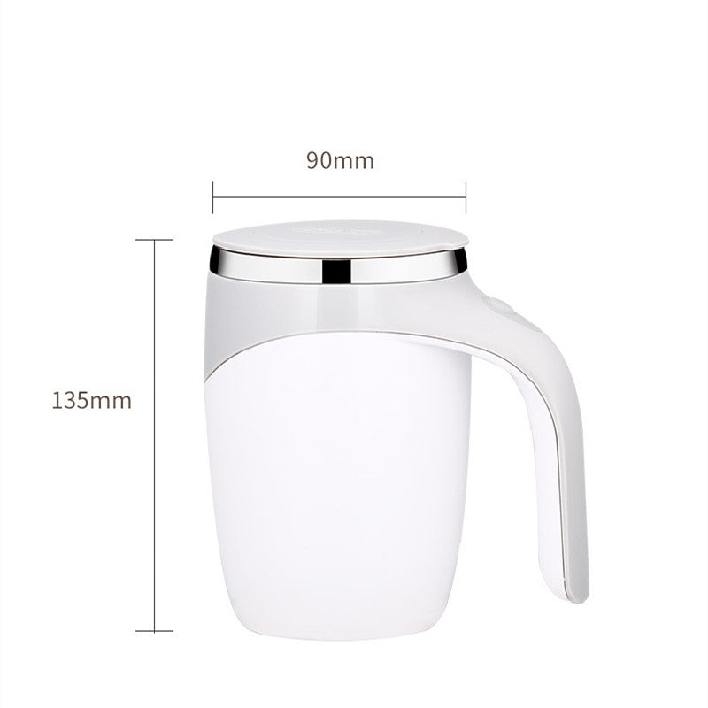 Modelo recargable, taza agitadora automática, taza de café, taza agitadora eléctrica de alto valor, taza de agua magnética giratoria para batidos perezosos