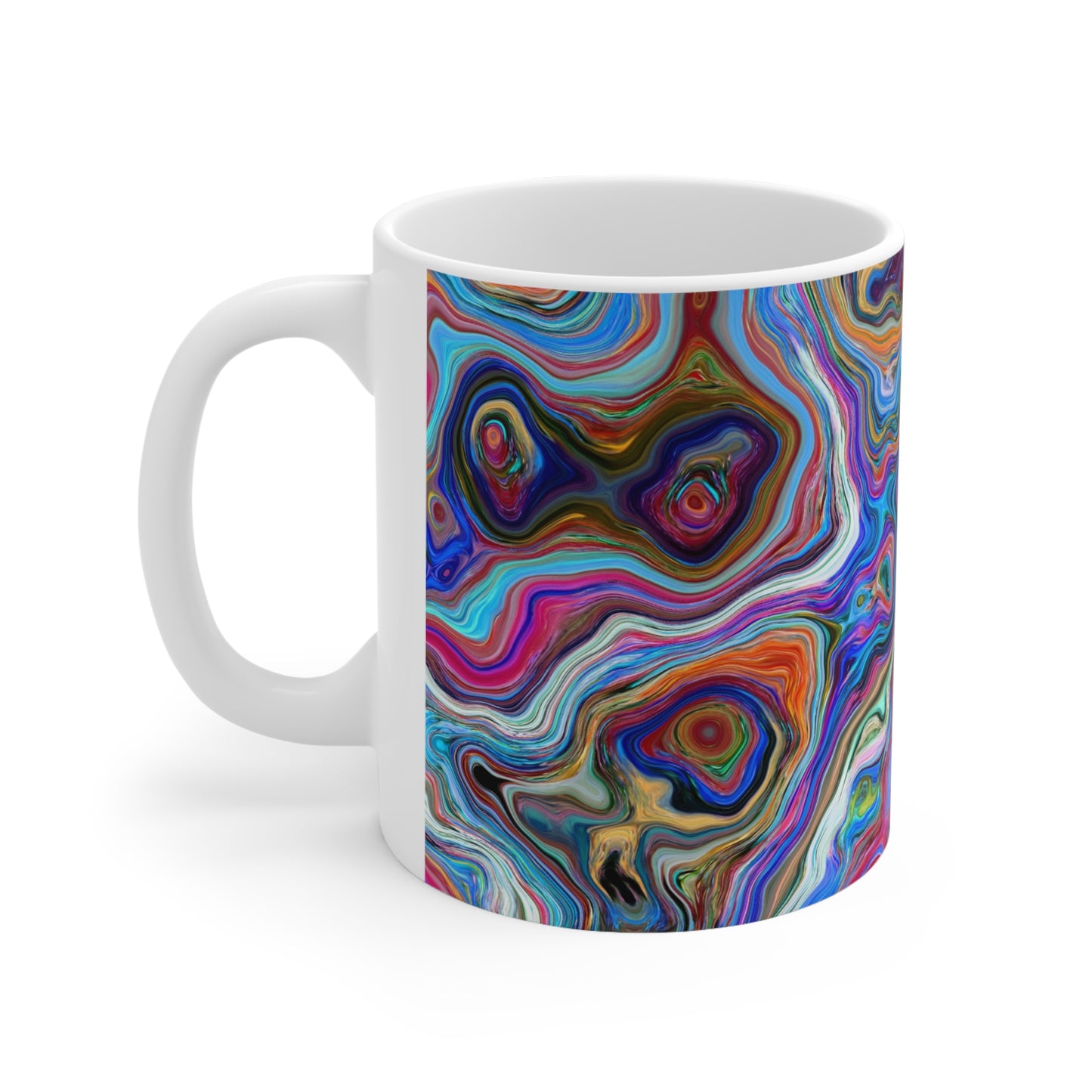 Líquido Trippy - Taza de cerámica Inovax 11oz