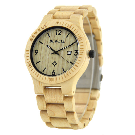 Montre en bois de santal