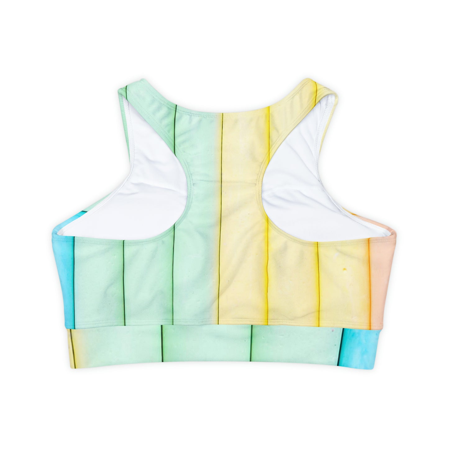 Rainbow - Inovax Padded Sports Bra