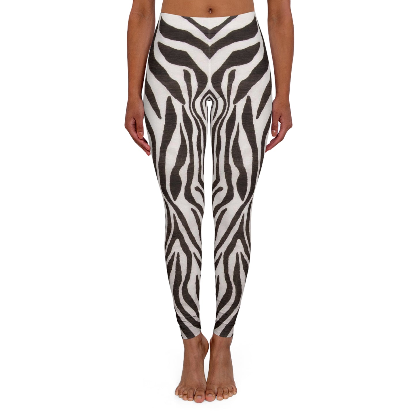 Zebra - Inovax Women's Spandex Leggings