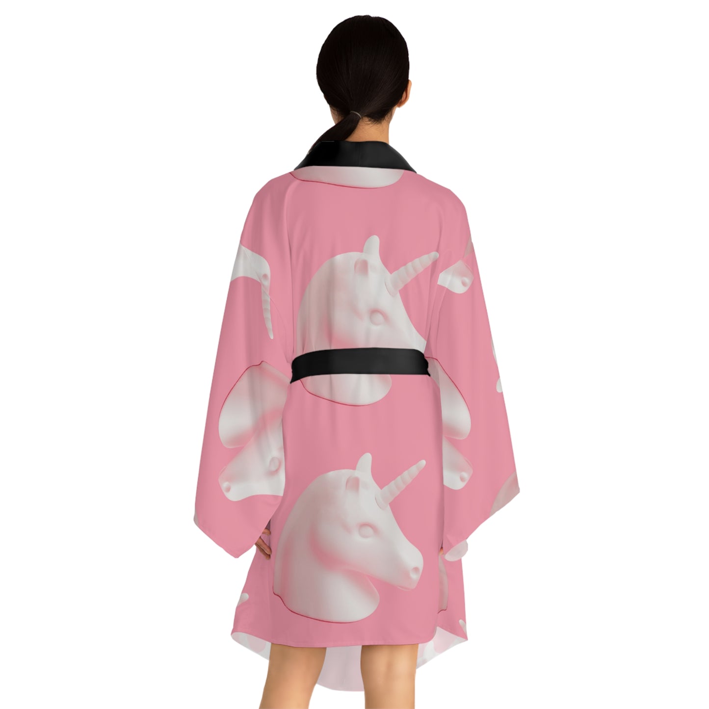 Unicornio - Bata tipo kimono de manga larga Inovax