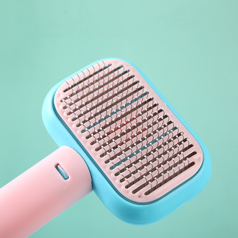 Brosse à cheveux pour animaux de compagnie, chat, chien, peigne de Massage, brosse à nœud ouvert, outil de nettoyage de toilettage, peigne en acier inoxydable, nouvelle collection