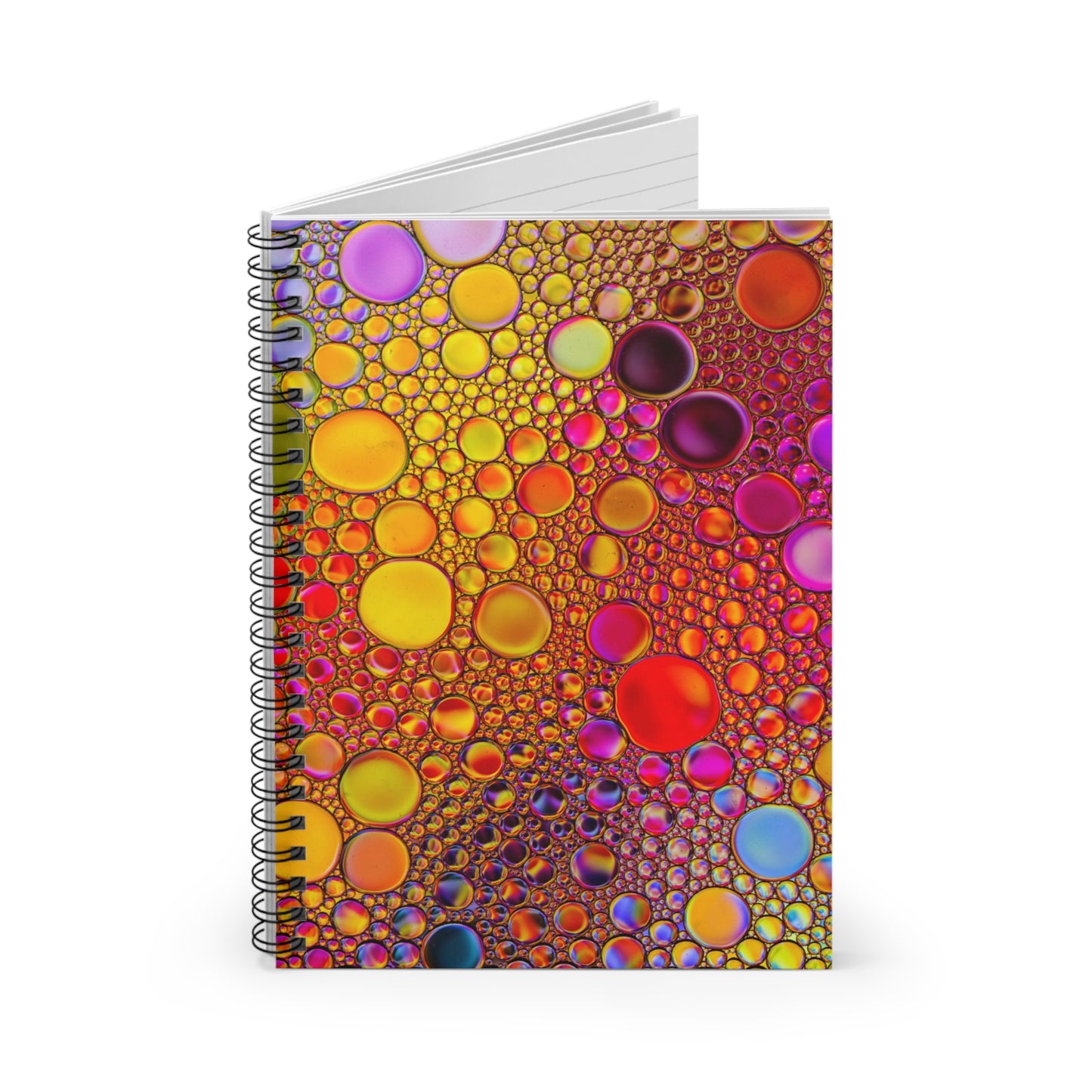 Colores Brillantes - Cuaderno Espiral Inovax (Línea Rayada)