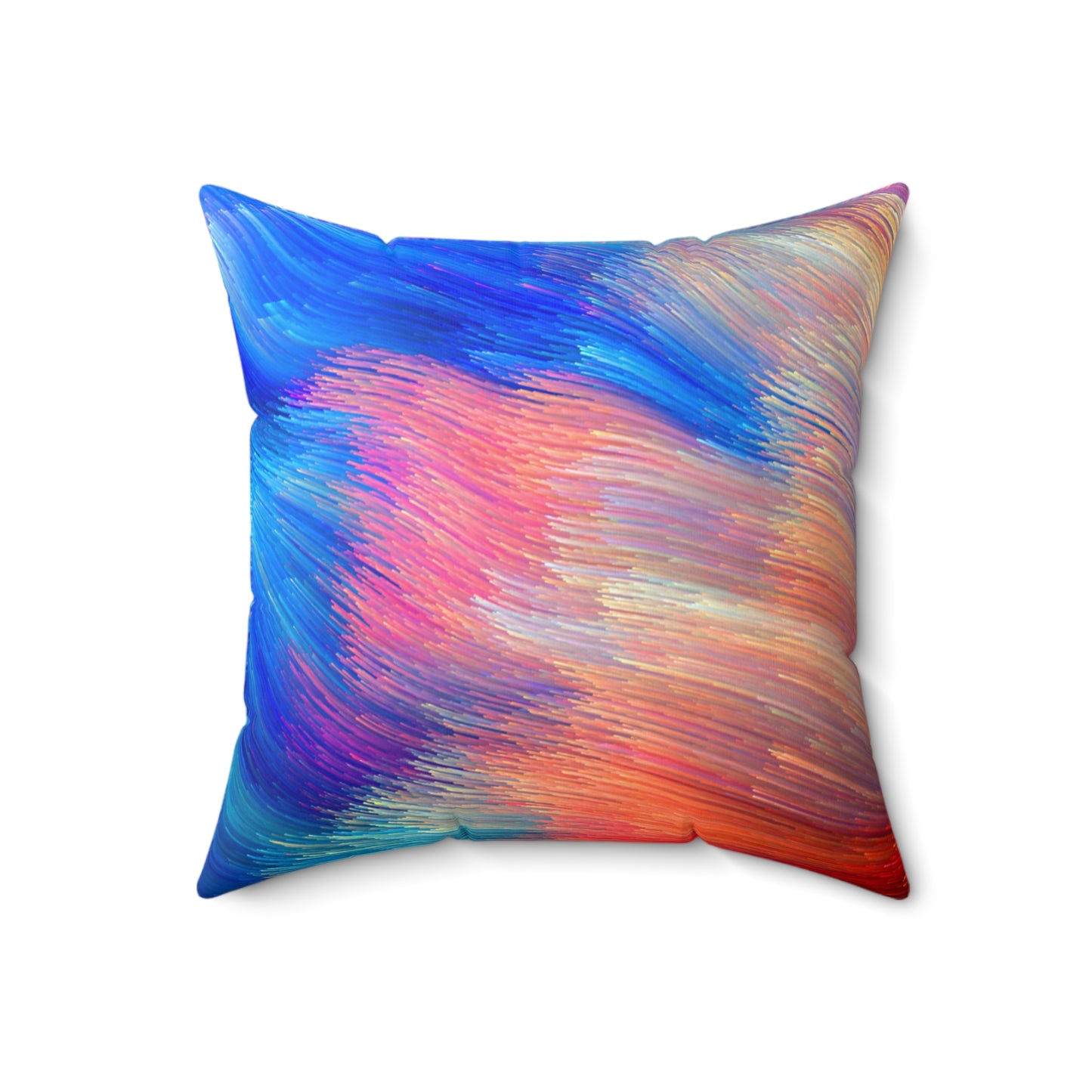 Neon Splash - Inovax Spun Polyester Square Pillow