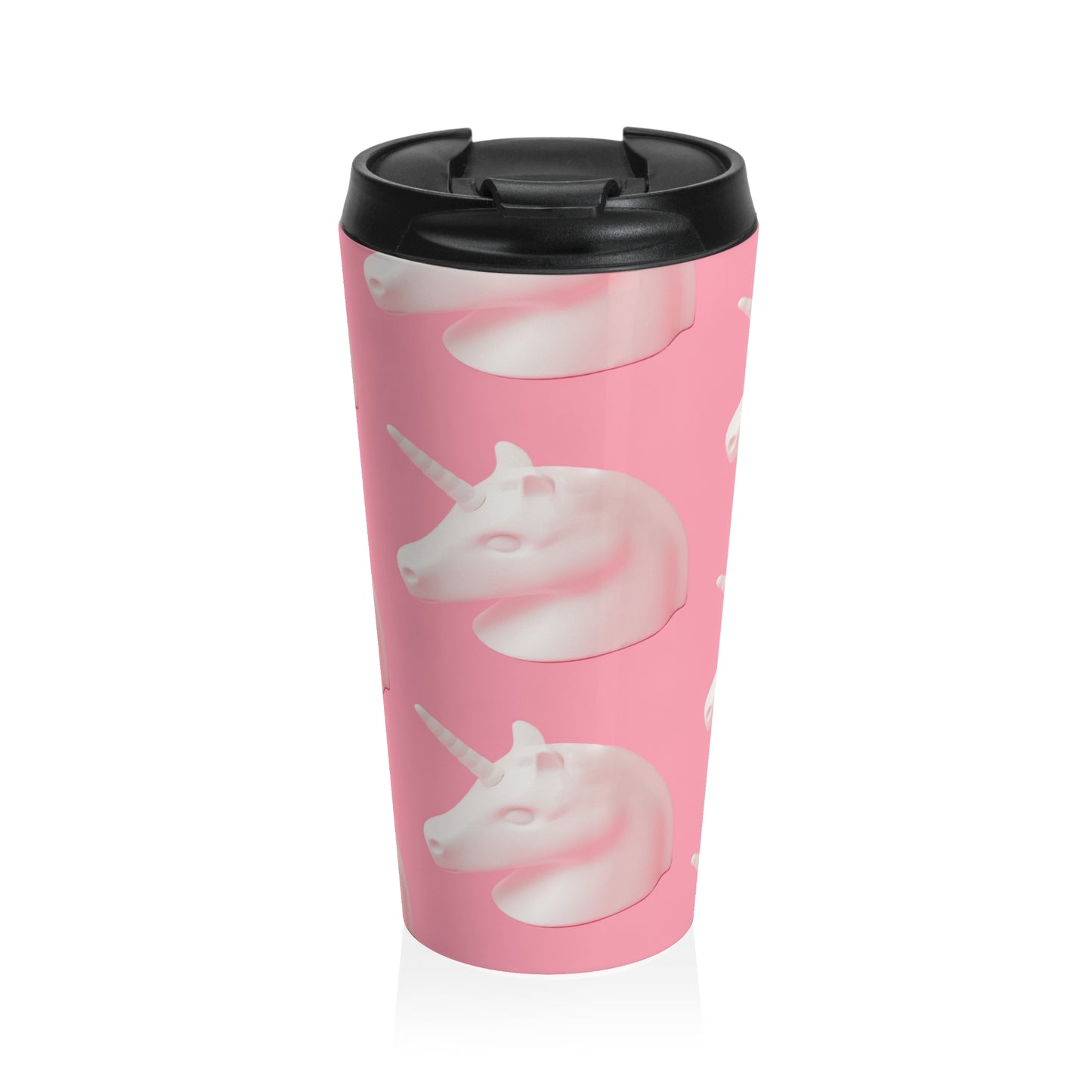 Licorne - Tasse de voyage en acier inoxydable Inovax