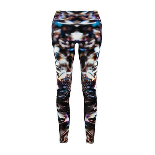 Liquid Metalic - Leggings casuales de corte y costura Inovax para mujer