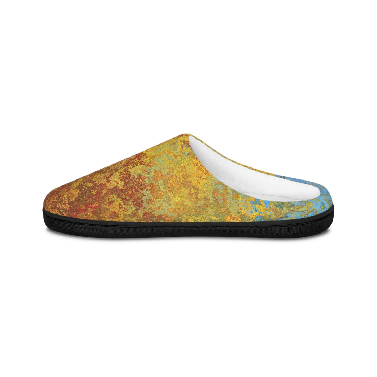 Gold and blue spots - Inovax Women's Indoor Slippers