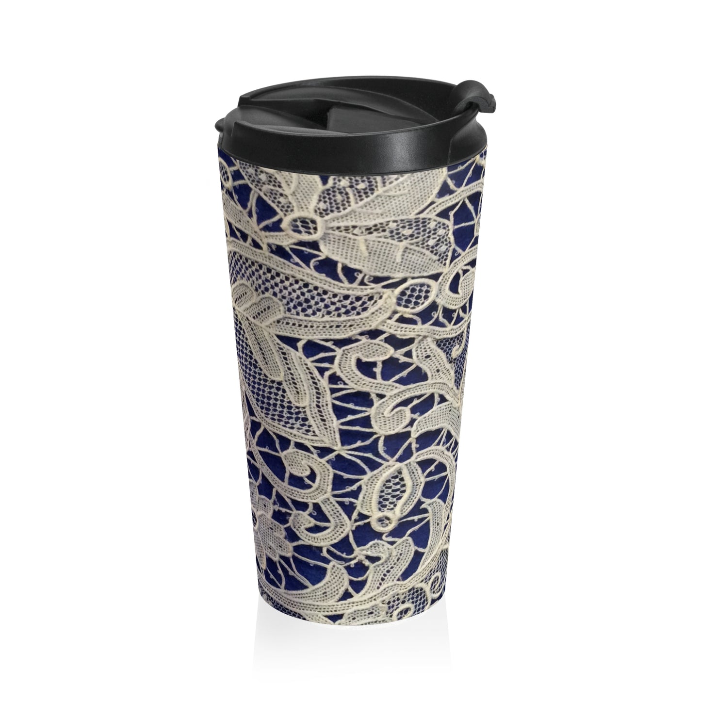 Golden and Blue - Inovax Stainless Steel Travel Mug