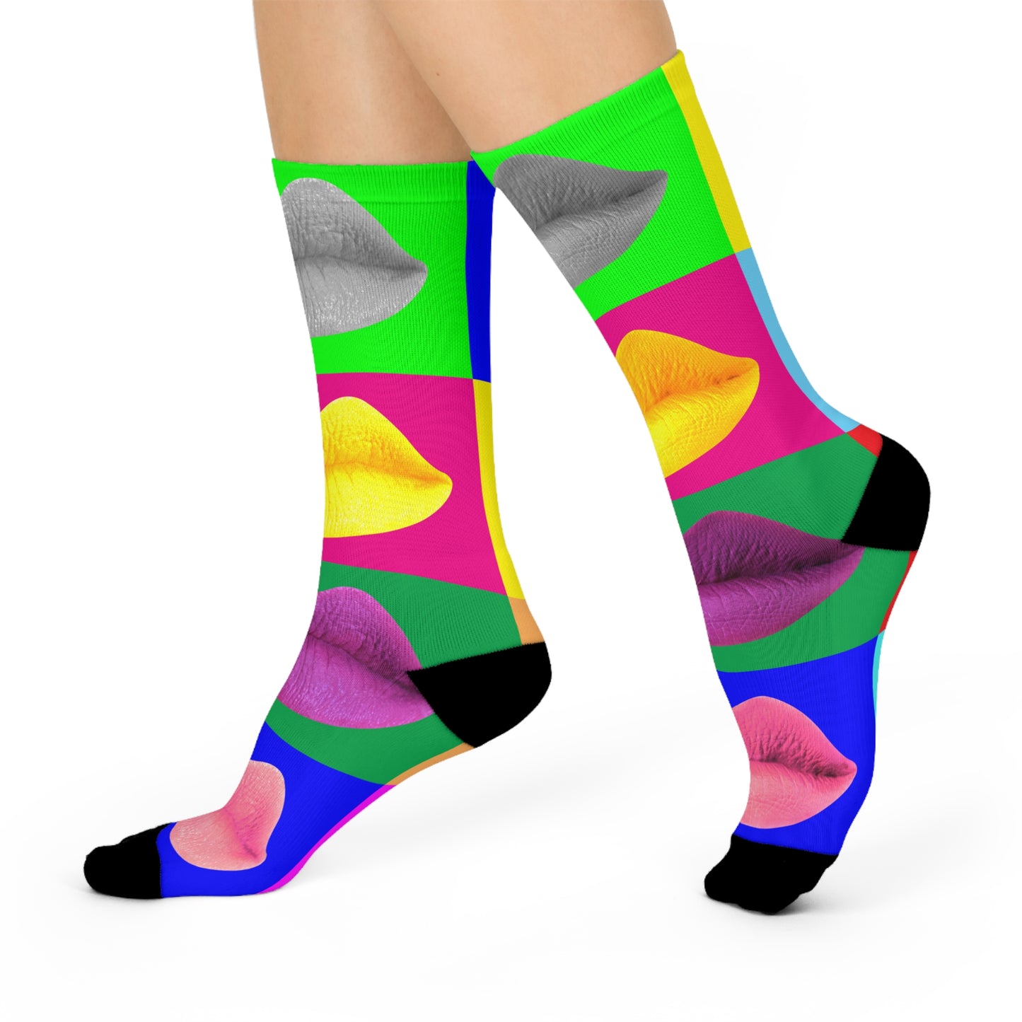 Pop Mouth - Inovax Cushioned Crew Socks