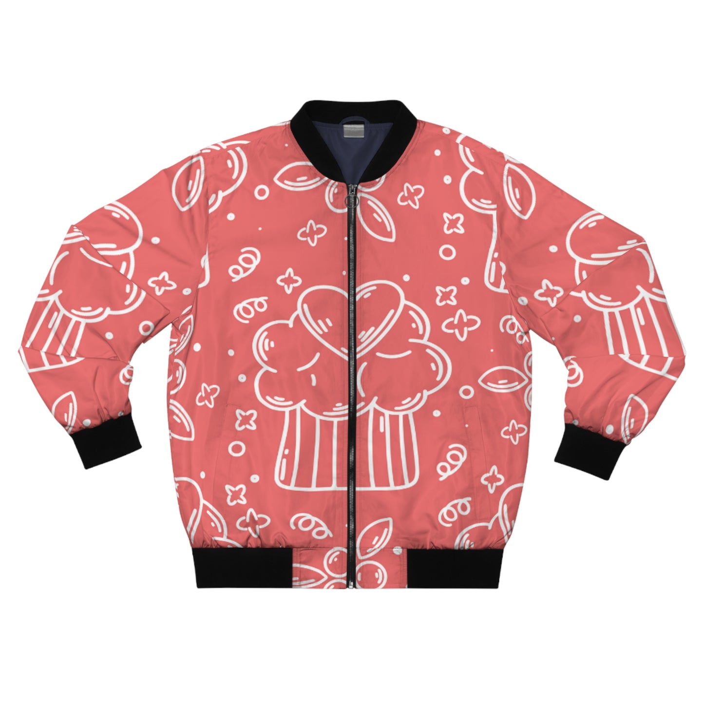 Doodle Pancake - Chaqueta bomber para hombre Inovax