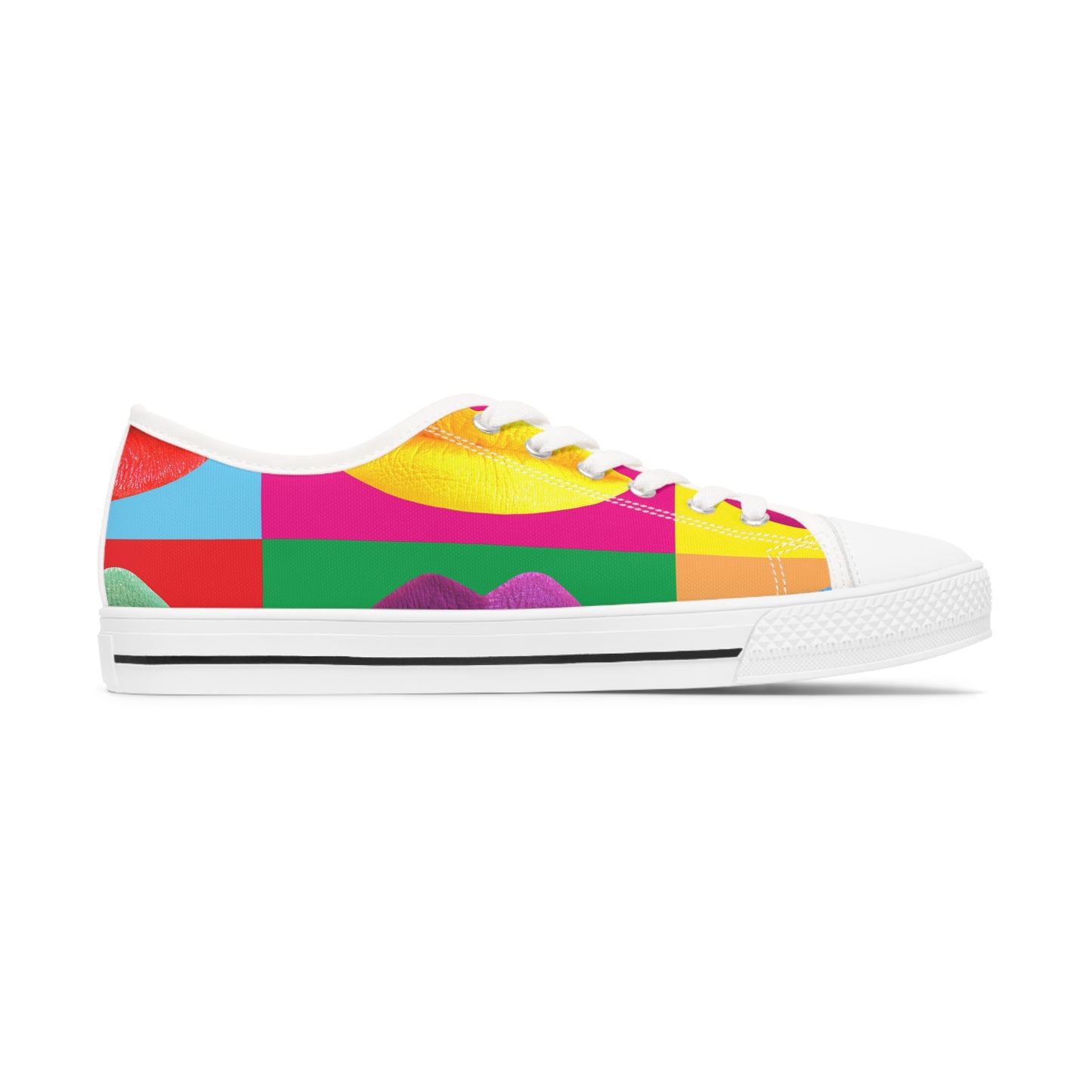 Pop Mouth - Inovax Woman's Low Top Sneakers