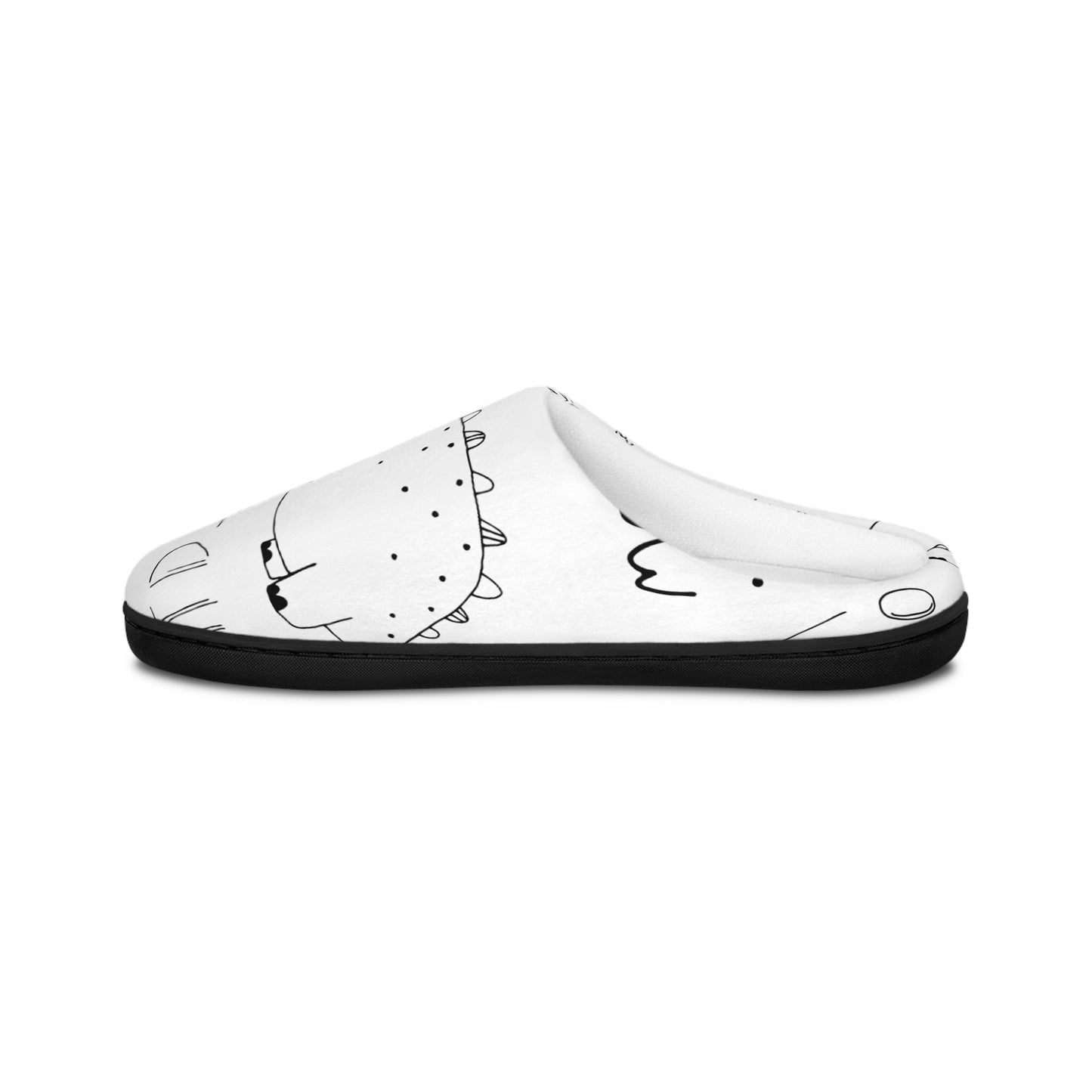 Doodle Dinosours - Inovax Women's Indoor Slippers