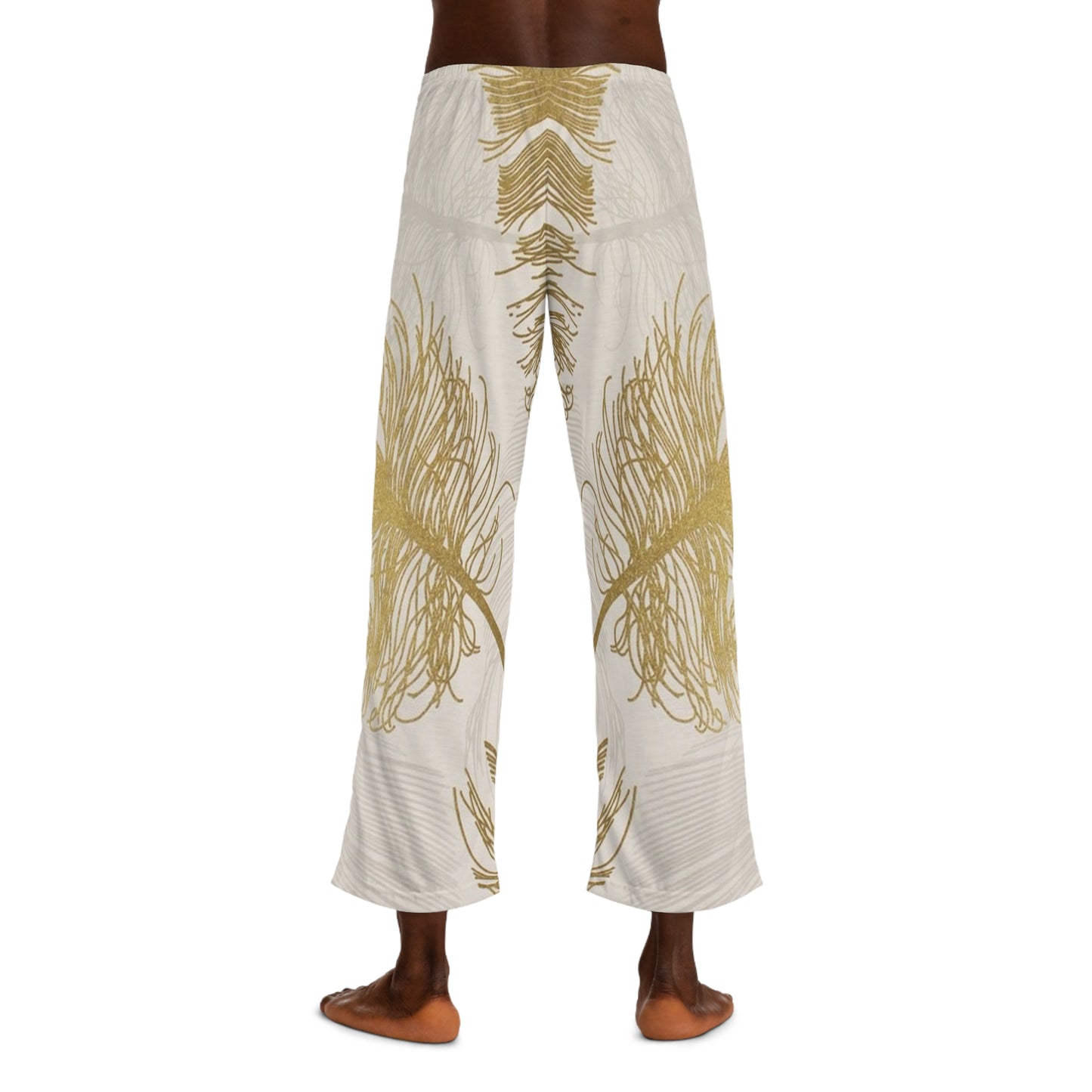 Golden Feathers - Inovax Men's Pajama Pants