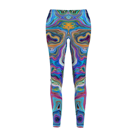 Trippy Liquid - Inovax Women's cut & sew Casual Leggings