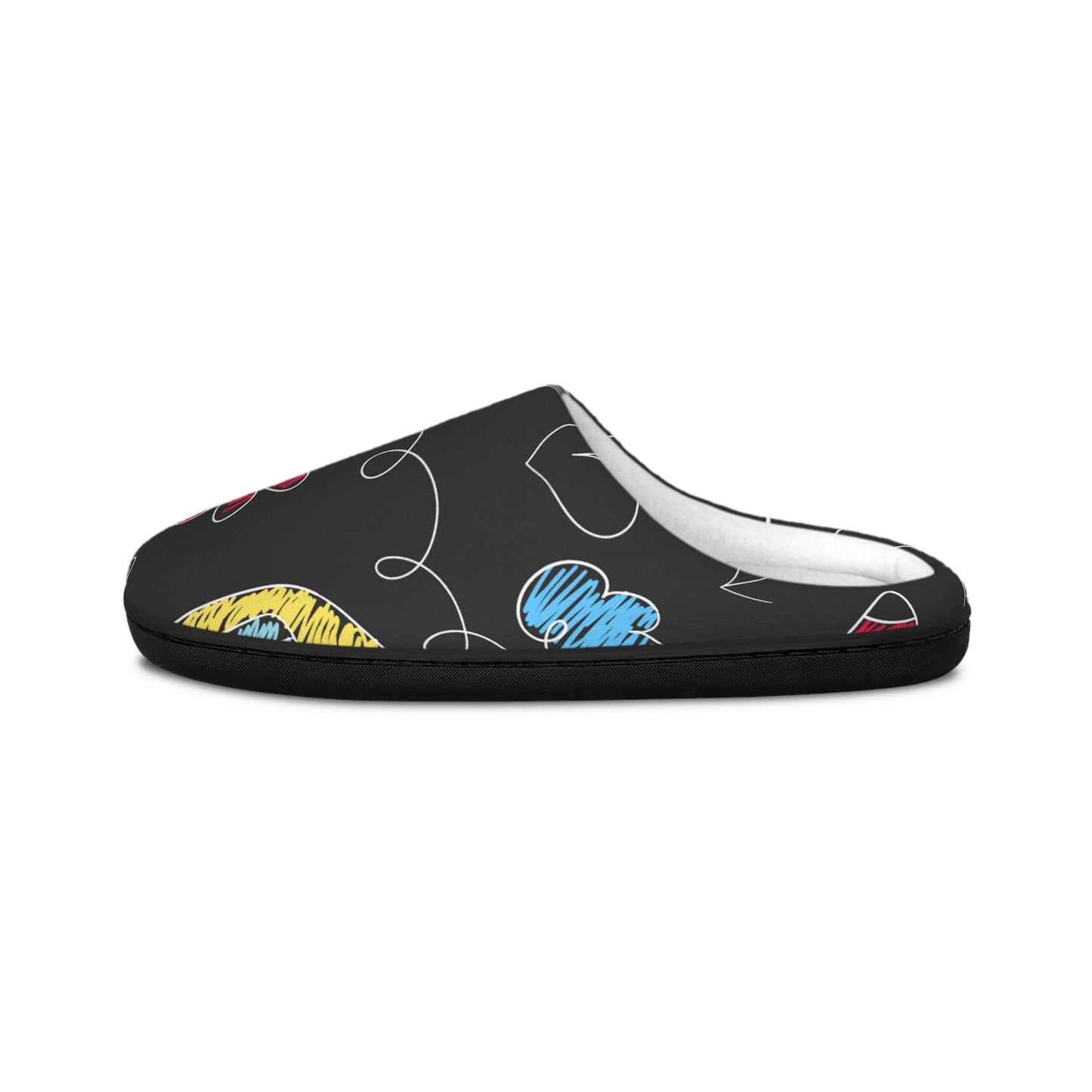 Kids Doodle Playground - Pantuflas de interior para mujer Inovax