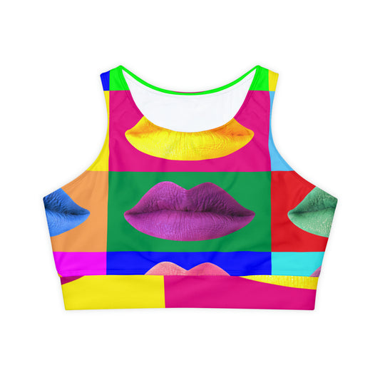 Pop Mouth - Inovax Padded Sports Bra