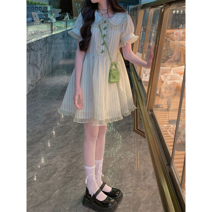 Women's Fashion New Vanilla Doll Collar Dress