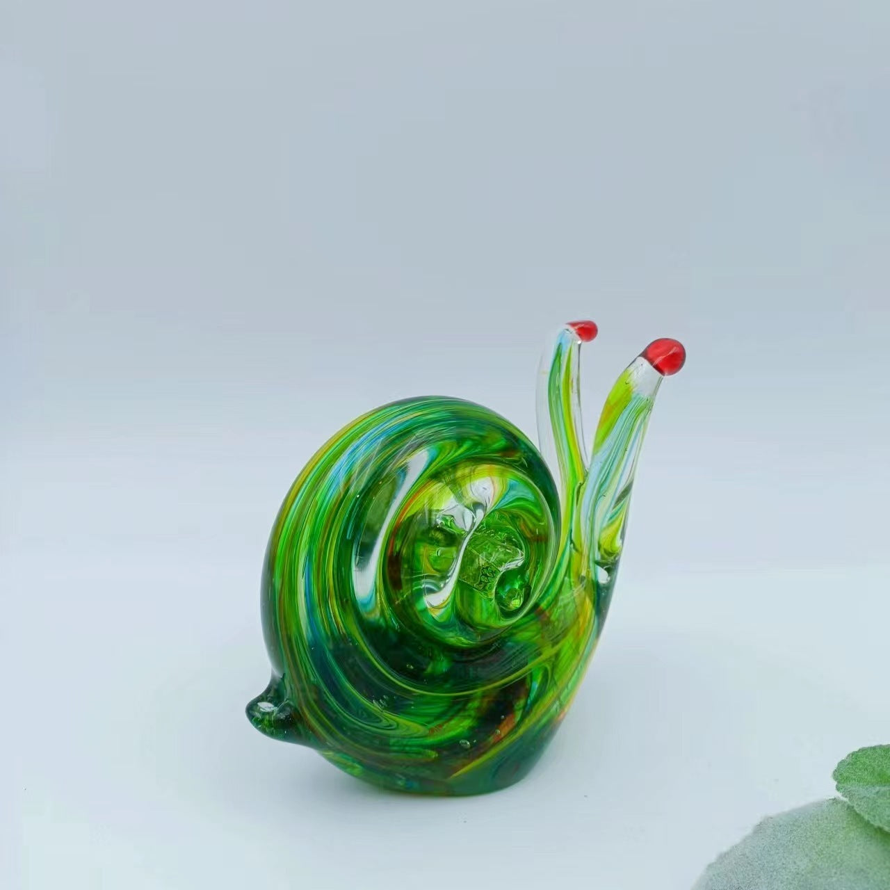 Creative Glass Animal Snail Home Decoration