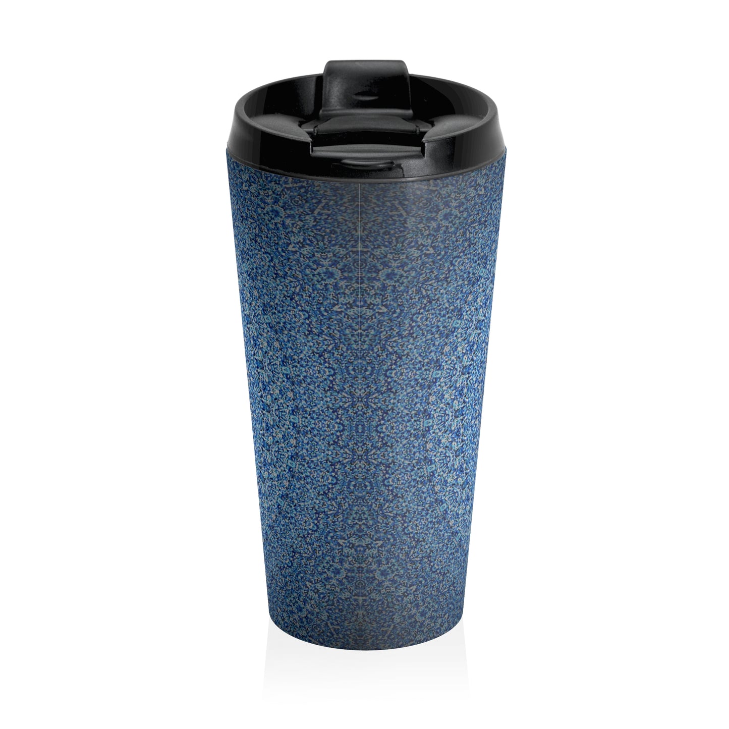 Blue Mandala - Inovax Stainless Steel Travel Mug