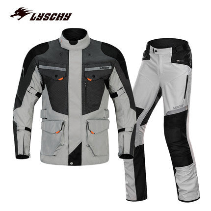 Vêtements de moto quatre saisons chauds et imperméables