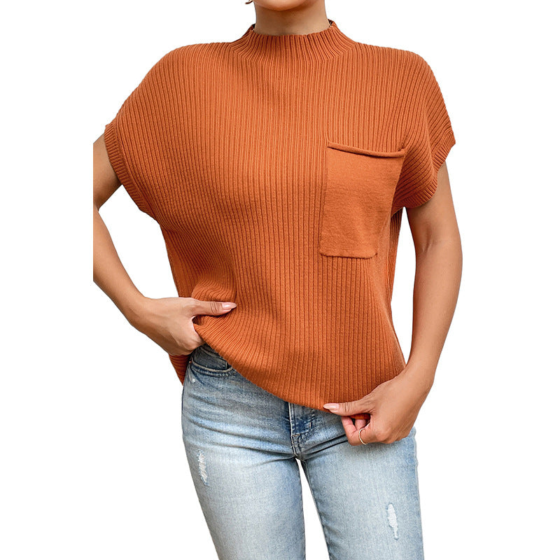 Women's Casual All-match Short-sleeved Sweater