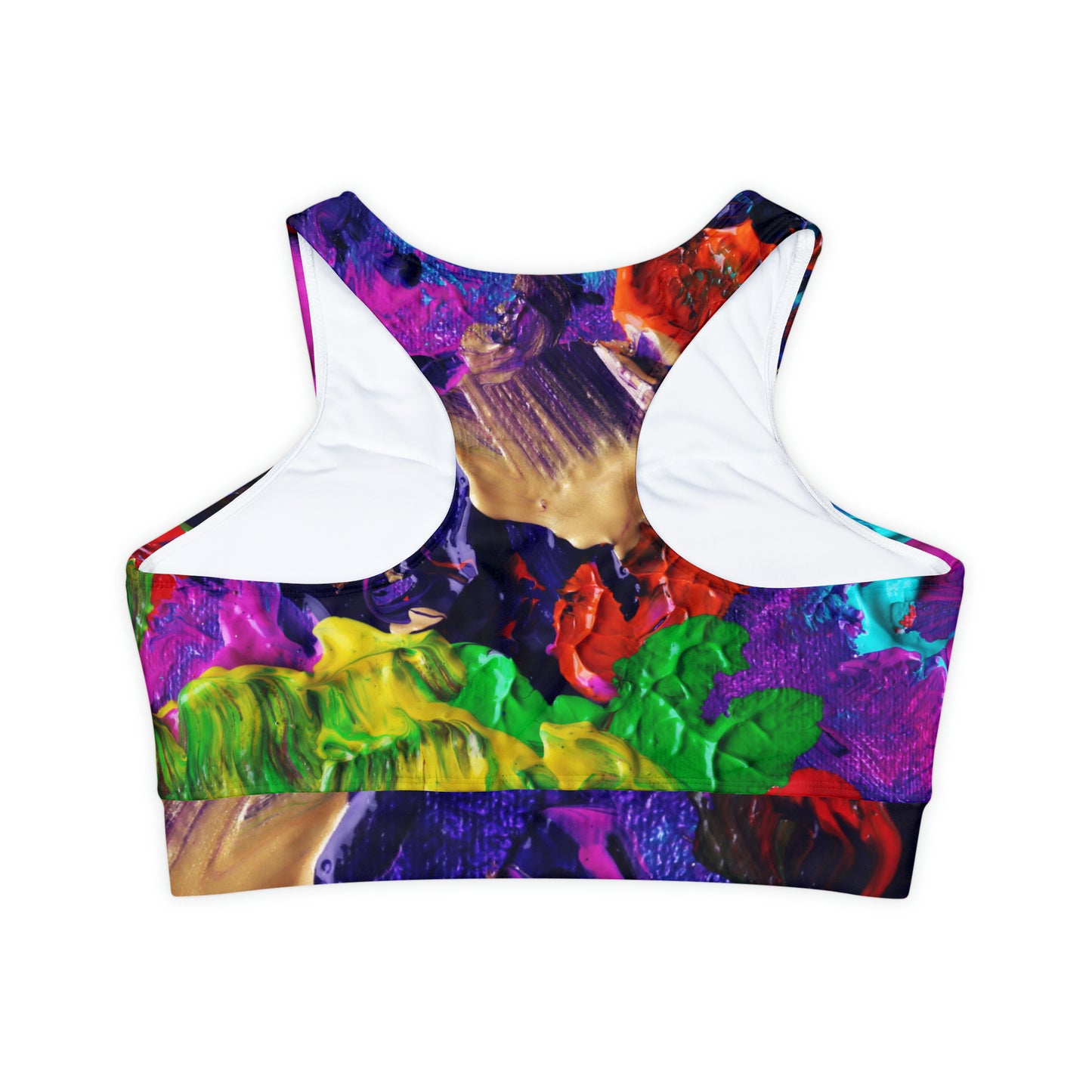 Color Paintings - Inovax Padded Sports Bra