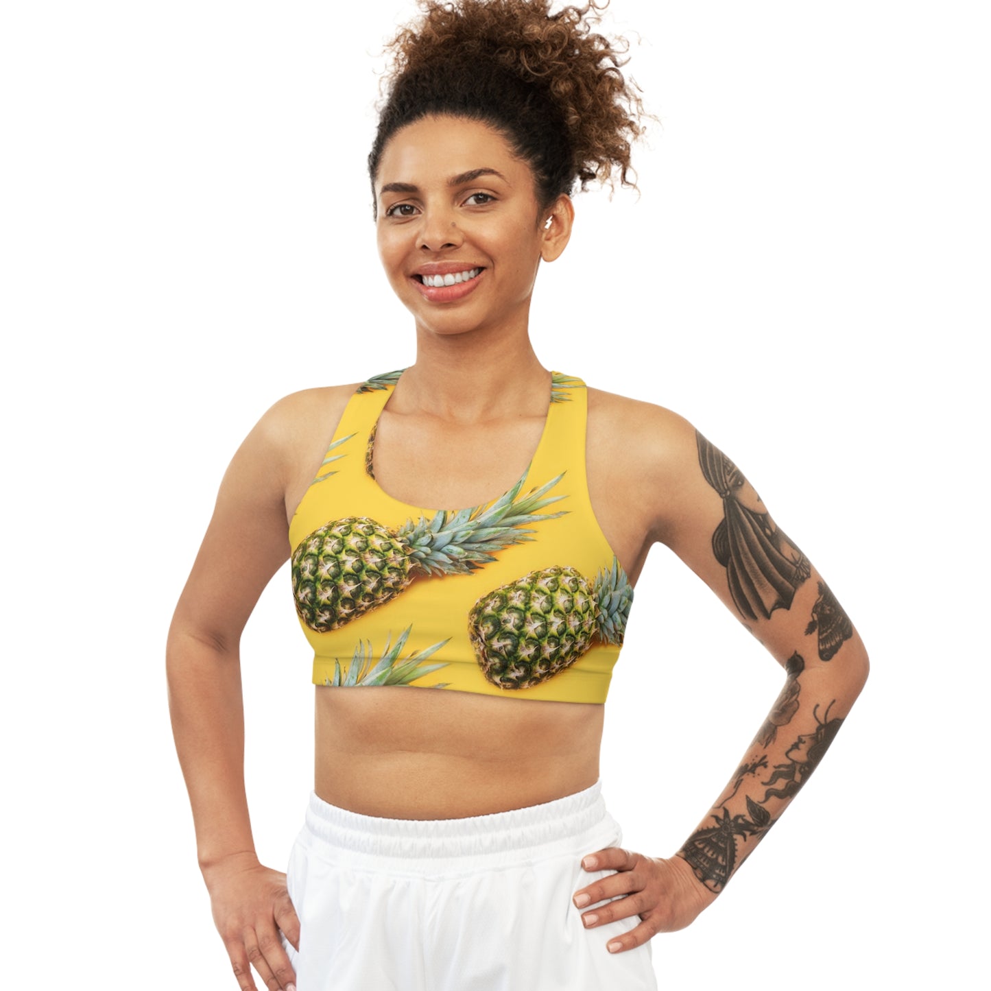 Ananas - Soutien-gorge de sport sans couture Inovax