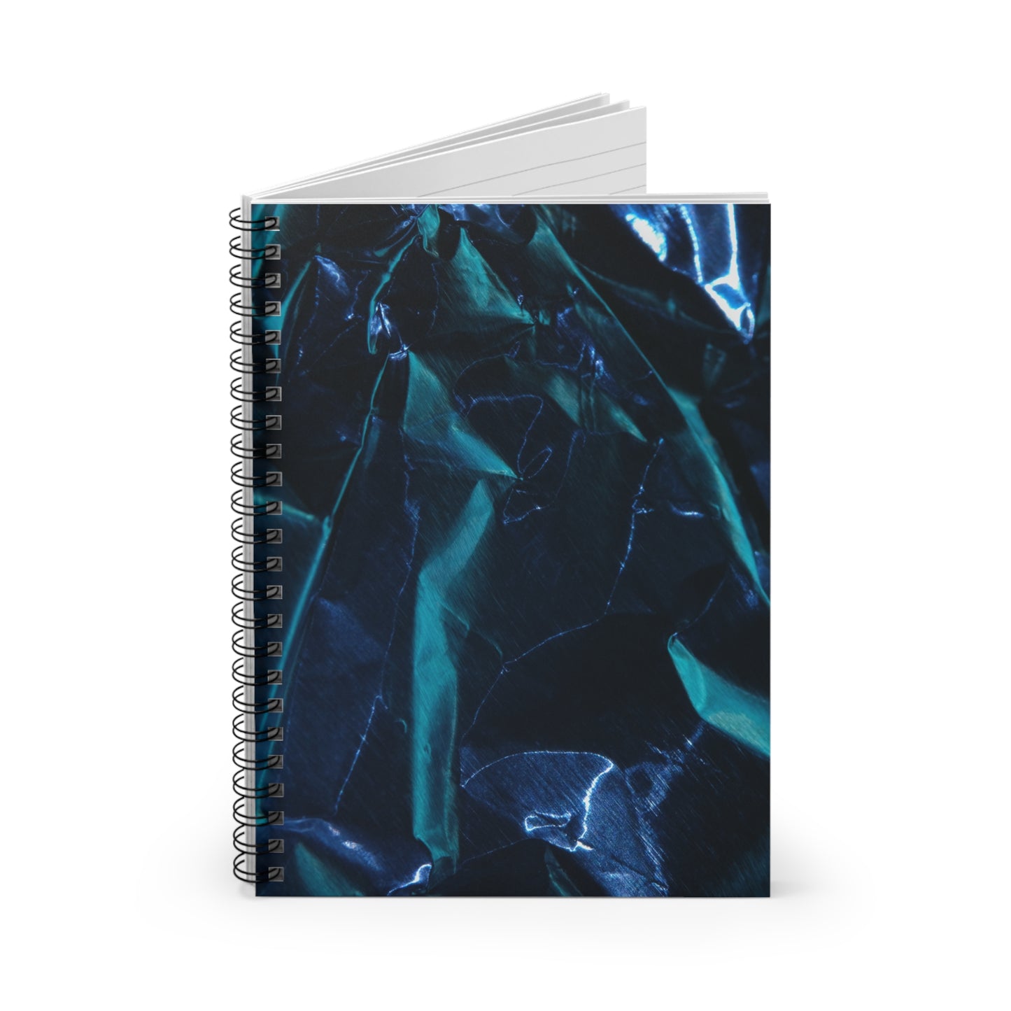 Blue Metalic - Inovax Spiral Notebook (Ruled Line)