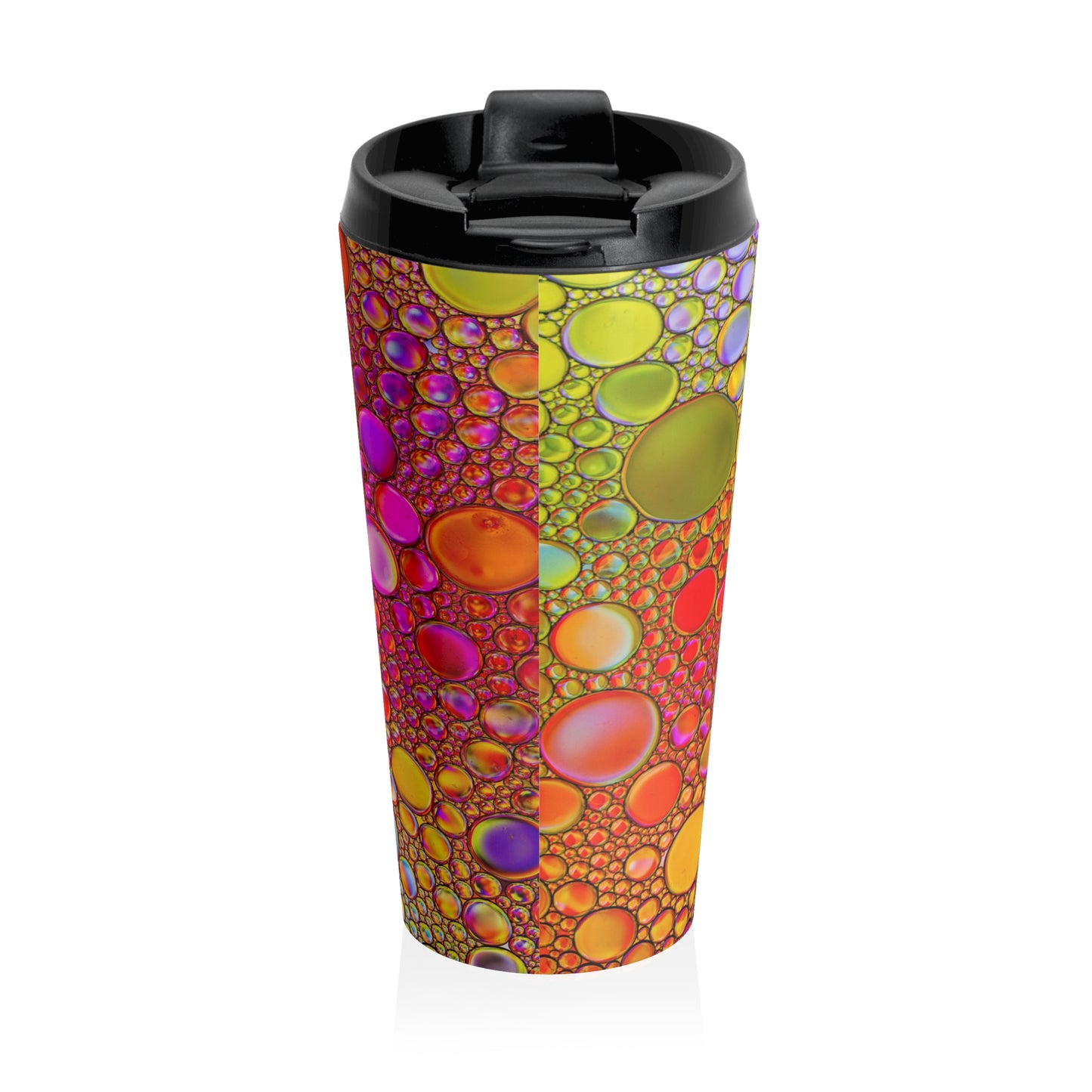 Couleurs scintillantes - Tasse de voyage en acier inoxydable Inovax