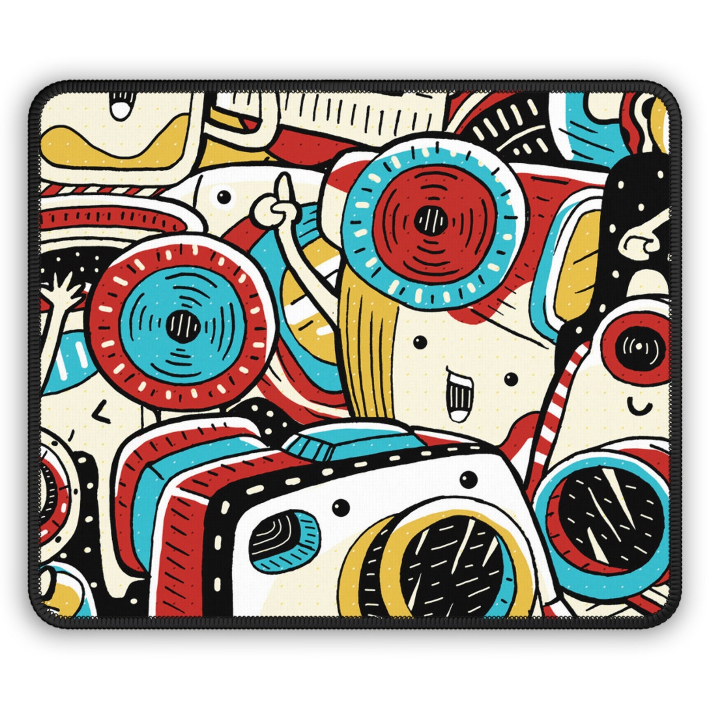 Doodle Photo Snap - Inovax Gaming Mouse Pad