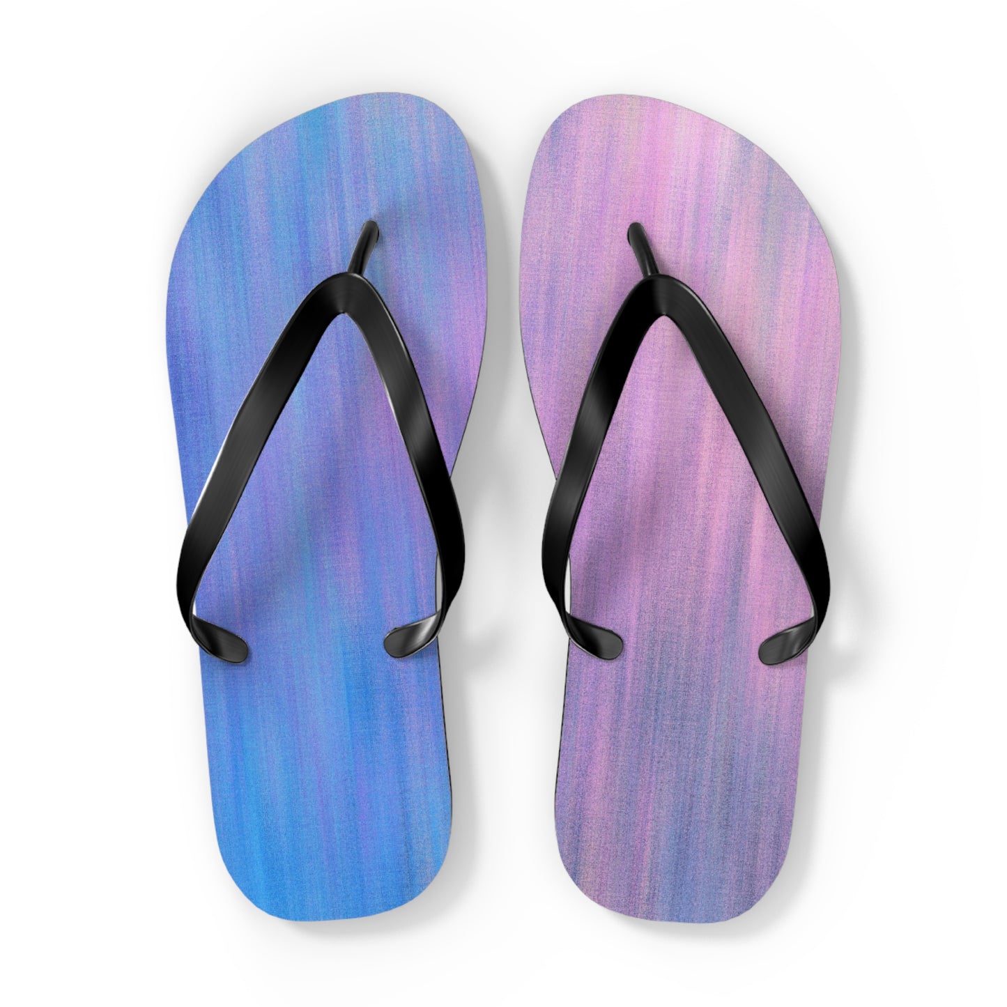 Blue & Purple Metalic - Inovax Flip Flops