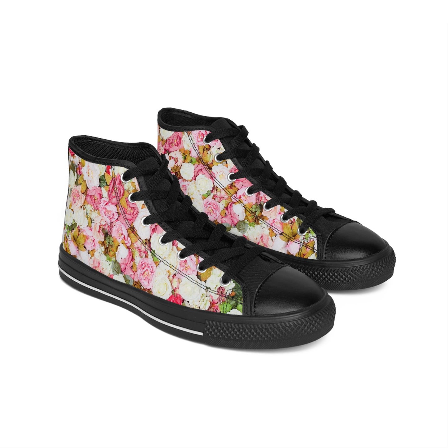 Flores Rosas - Zapatillas Clásicas Inovax Mujer