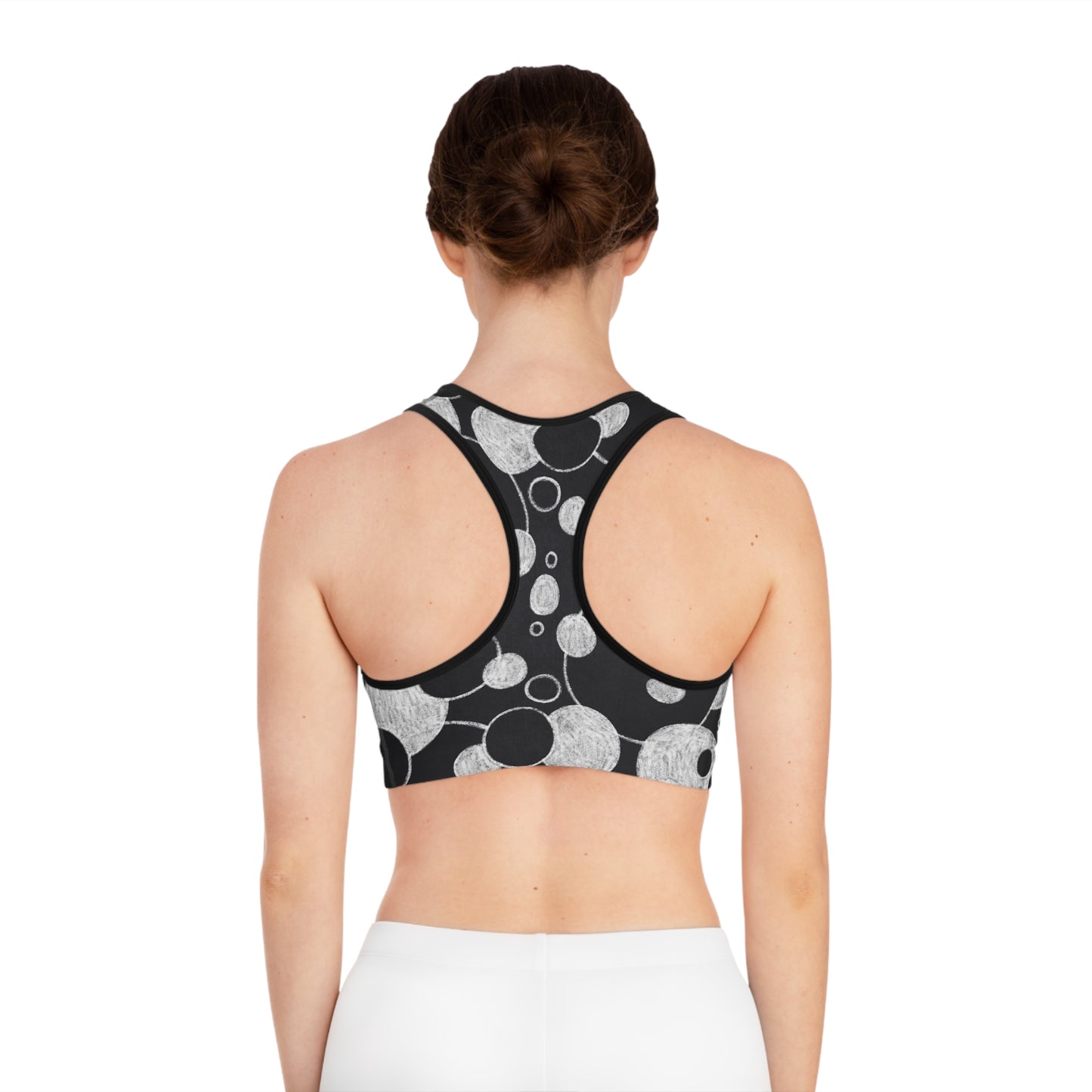 Black Dots - Inovax Sports Bra